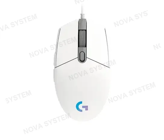 LOGITECH 910-005794 G203 Mouse Gaming LIGHTSYNC 8000dpi Blanco