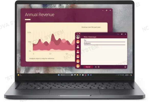DELL 7XNFP Laptop 14" FHD+ IPS Intel Core Ultra 5-225U 512GB SSD 16GB DDR5 Windows 11 Pro
