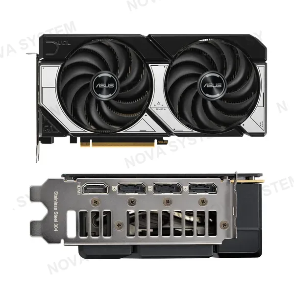 ASUS ASUS DUAL RTX5070 O12G Tarjeta de Video 12GB GDDR7 PCIe Gen 5.0