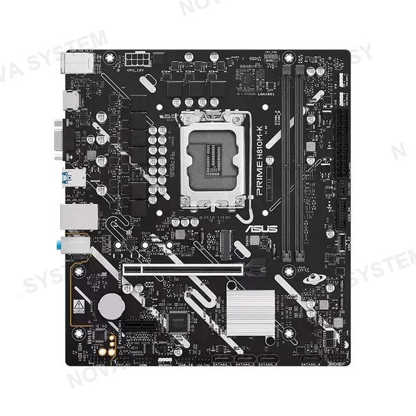 ASUS PRIME H810M-K Placa Madre Intel H810 LGA 1851 mATX DDR5 VGA