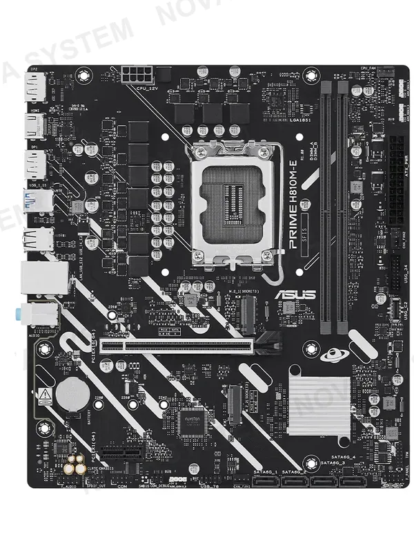 ASUS PRIME H810M-E Placa Madre Intel H810 LGA 1851 mATX DDR5