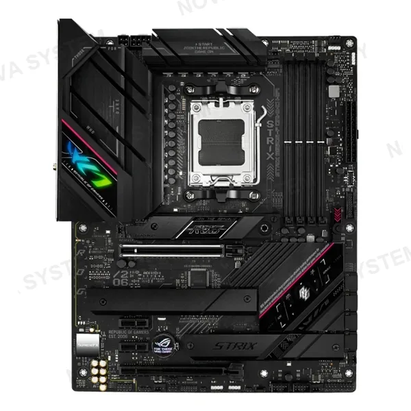 ASUS ROG STRIX B650E-F GAMING WIFI Placa Madre DDR5 AM5 AMD ATX