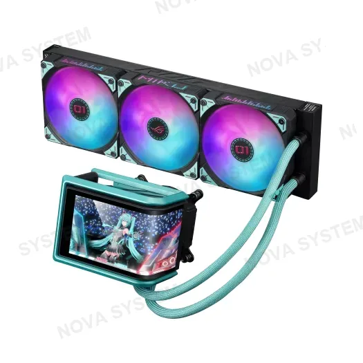ASUS ASUS ROG RYUO IV 360 ARGB MIKU Cooler CPU Refrigeración Liquida con Pantalla AMOLED 6.67"
