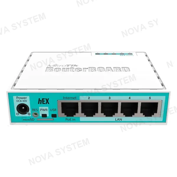 MIKROTIK MIKROTIK RB750gr3 HEX Router 5 Puertos Gigabit Ethernet