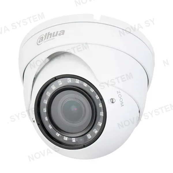 DAHUA DAHUA HAC-HDW1400R-VF Cámara de Vigilancia Analógica 2K 4MP Domo con Lente Motorizado 2.7-13.5mm infrarrojo 30m