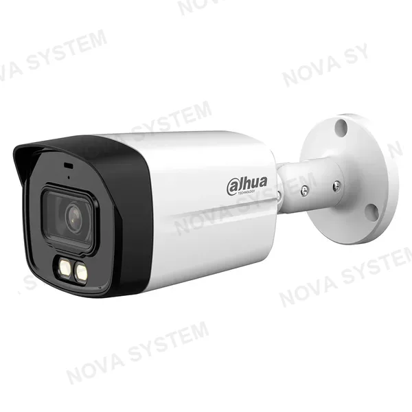 DAHUA HAC-HFW1200TLMN-IL-A Cámara de Seguridad FullColor Bullet HDCVI 2MP con Micrófono