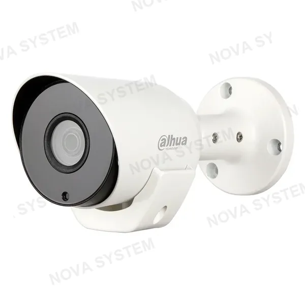 DAHUA DAHUA HAC-LC1220T-TH Cámara de Seguridad Analógica 2MP Full HD Tubo, 3.6mm Infrarrojo 20m, Sensor de Temperatura y Humedad