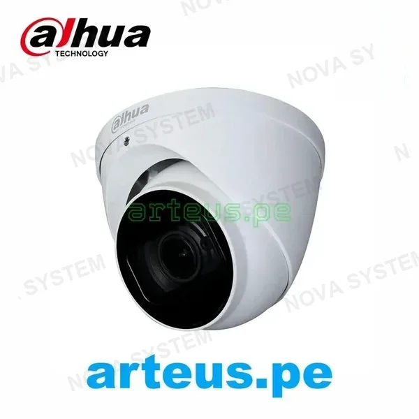 DAHUA DAHUA DH-HAC-HDW2802T-A Cámara de vigilancia hdcvi 4k domo 8mp lente 2.8mm con visión nocturna ir 50m y micrófono. starlight