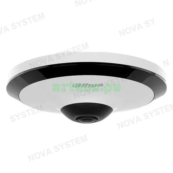DAHUA DAHUA DH-HAC-EW2501N FISHEYE Cámara de Seguridad Análoga 2K 5MP Ojo de Pez 360º, IR10 audio