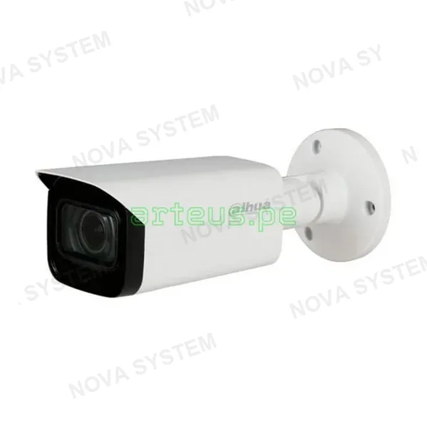 DAHUA DAHUA HAC-HFW2501TU-Z-A-S2 Cámara de Seguridad HDCVI 2K 5MP 2.7-13.5mm IR 80m WDR IP67 Micrófono