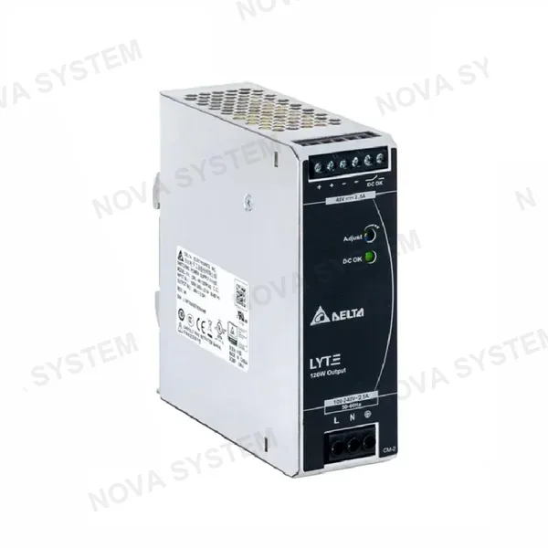 DAHUA DAHUA DRL-48V120W1AA, Fuente 48Vdc, 2.5Amp. Instalación sobre Riel Din para Switch PFS4210-8GT-DP