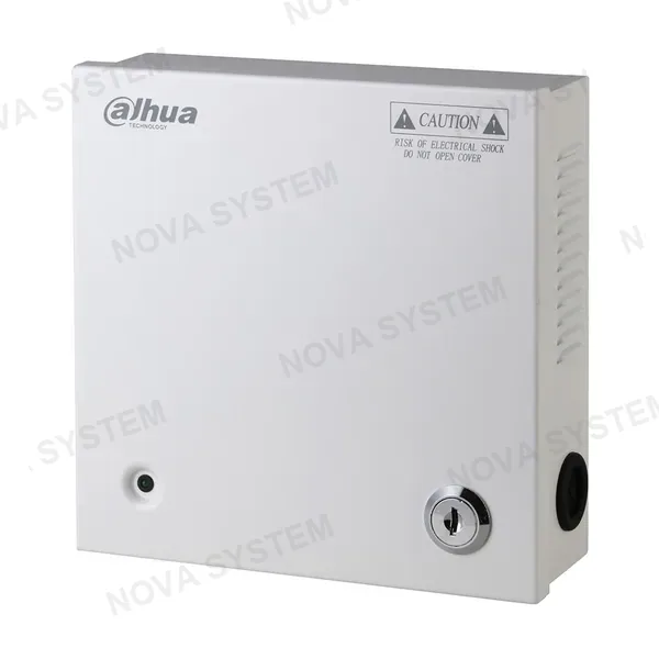 DAHUA DH-PFM341-9CH Fuente de Poder 12V 5Amp limentación Centralizada de 9 Salidas Para Camaras de Seguridad