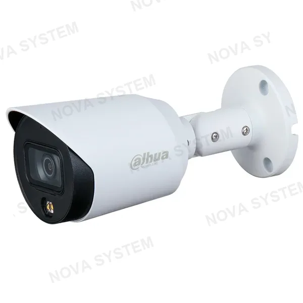 DAHUA DAHUA HAC-HFW1239T(-A)-LED Cámara de seguridad analógica 2MP Full HD, Super Adapt. FullColor