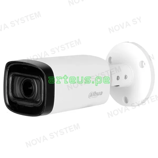 DAHUA DAHUA HAC-HFW1500R-Z-IR6-A Cámara de Seguridad HDCVI 2K 5MP 2.7-12mm IR 60m Micrófono