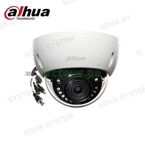 DAHUA DAHUA DH-HAC-HDBW2501E Cámara de Seguridad analógico 2K 5MP Domo antivandálica 2.8mm IR 30mts