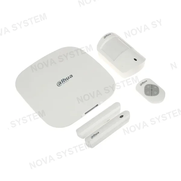 DAHUA DAHUA ART-ARC3000H-03-W2 Kit alarma contra robo inalámbrico Wifi Incluye: Panel, PIR, magnético y llavero