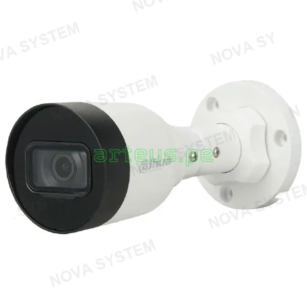 DAHUA DAHUA IPC-HFW1431S1N-S4 Cámara de Seguridad IP PoE 2K 4MP, 2.8mm infrarrojo 30m