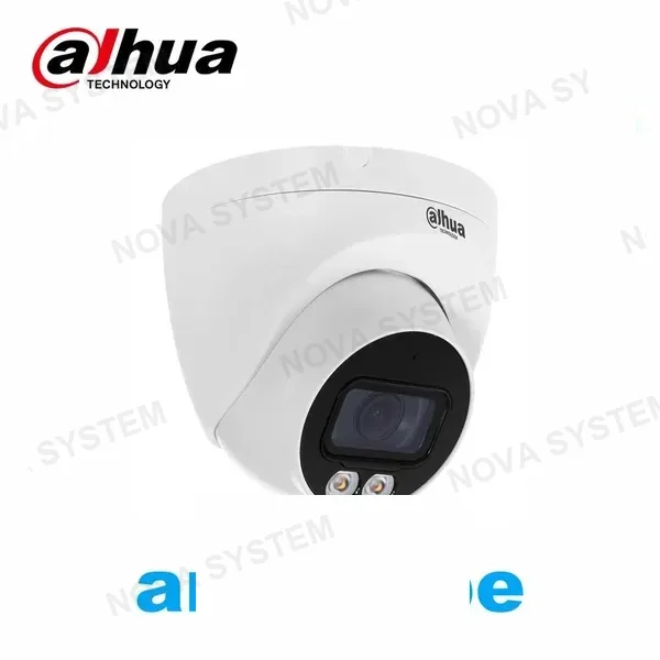 DAHUA DAHUA DH-IPC-HDW2239T-AS-LED Cámara de vigilancia IP Full hd Domo 2MP Lente 2.8mm IP67 WDR. Luz Led 30m con micrófono y analítica. Full color