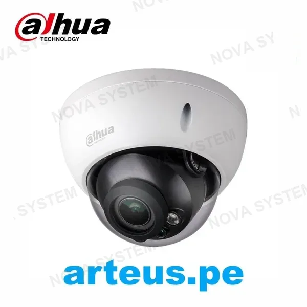DAHUA DAHUA DH-IPC-HDBW2831R-ZAS-S2 Cámara de vigilancia ip 4k domo 8mp lente motorizada 2.7-13.5mm. wdr ip67 ik10 con visión nocturna 40m y micrófono
