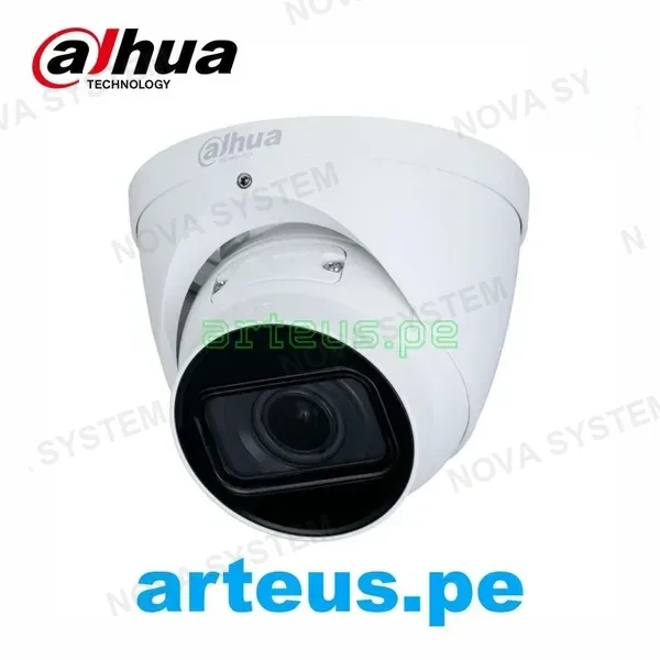 DAHUA DAHUA DH-IPC-HDW3249TM-AS-LED-0280B Cámara de vigilancia IP Full hd Domo 2MP Lente 2.8mm. WDR IP67. Visión nocturna Led 30m con micrófono y analítica WizSense