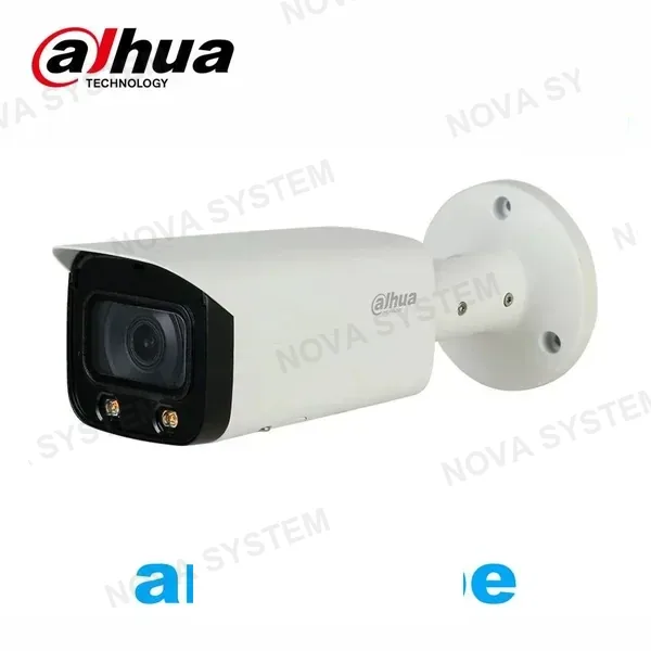 DAHUA DAHUA IPC-HFW5241T-AS-LED Cámara de Vigilancia IP FullHD Tubo 2MP Lente 2.8mm IP67. Visión Nocturna LED 25m WIZSENSE Full color