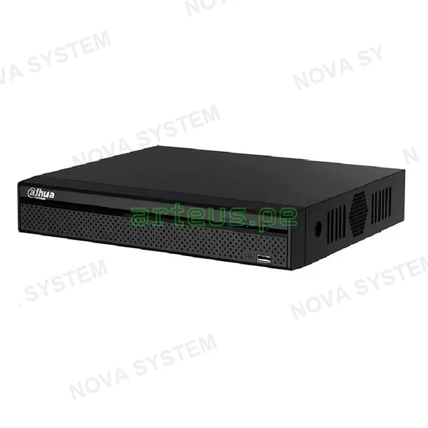 DAHUA DAHUA NVR4116HS-8P-4KS2/L, NVR Grabador para cámara IP 4K 8CH IP + 8CH IP POE 80Mbps 1HDD (8TB)