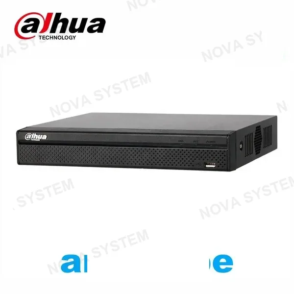 DAHUA DAHUA NVR4216-16P-4KS2/L NVR Grabador para camaras IP de 16 canales POE 4K hasta 8MP Tasa Bits 128mbps. Soporta 2 discos duros hasta 12TB. Visualización por celular. P2P ONVIF