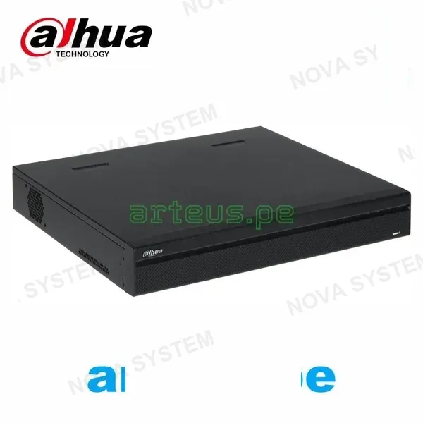DAHUA DAHUA DH-NVR5416-4KS2 - Grabador NVR IP de 16 canales 12MP (4K). Tasa Bits 320mbps. Soporta 4 discos duros. Visualización por celular. P2P ONVIF