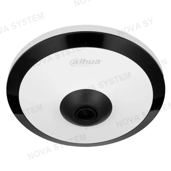 DAHUA DAHUA IPC-EW5541-AS Cámara de Seguridad IP POE Fisheyes Ojo de Pez 2K 5MP 360º. Micrófono. Conteo de Personas. WIZMIND
