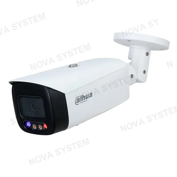 DAHUA DAHUA IPC-HFW3249T1-AS-PV TIOC Cámara de Seguridad IP POE, 2MP, Full HD, 2.8mm, IP67, WDR. Micrófono y Parlante. LED 40m. WIZSENSE AI FULLCOLOR