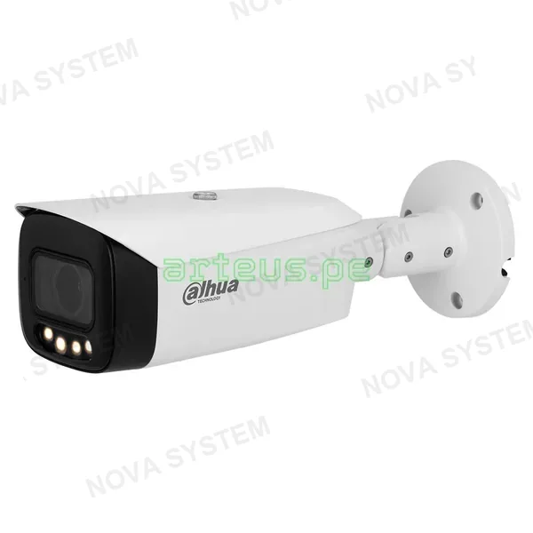 DAHUA DAHUA IPC-HFW5449T1-ZE-LED ePOE+ Cámara de Seguridad IP 2K 4MP 2.7-12mm WDR IP67 LED 70m WIZMIND FULLCOLOR Conteo de Personas