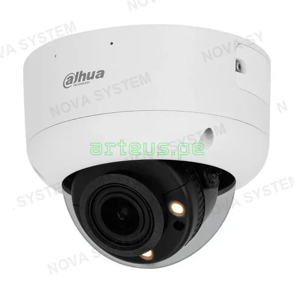 DAHUA DAHUA DH-IPC-HDBW5449R1-ZE-LE ePOE+ Cámara de Seguridad IP, 2K, 4MP, 2.7-12mm, WDR, IP67. LED 40m. WIZMIND FULLCOLOR. Conteo de personas
