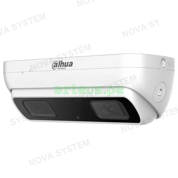 DAHUA DAHUA IPC-HDW8341X-3D ePOE+ Cámara de Seguridad IP 2K 3MP Doble Lente 2.8mm WDR IP67 IR 10m WIZMIND Conteo de Personas