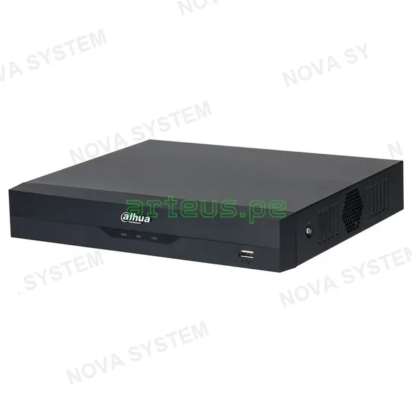 DAHUA DAHUA NVR2104HS-P-I2 Grabador NVR 4K, 4CH(8MP) POE, 80Mbps, 1HDD hasta 8TB, WIZSENSE, SMD PLUS
