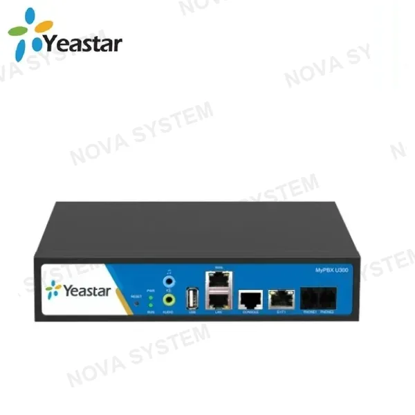 Servidor de comunicaciones IP YEASTAR MyPBX U300 Llamadas concurrentes 50. Utiliza menos energia