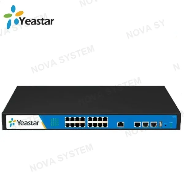 Servidor de comunicaciones IP YEASTAR MyPBX U510 Llamadas concurrentes 80. Utiliza menos energia