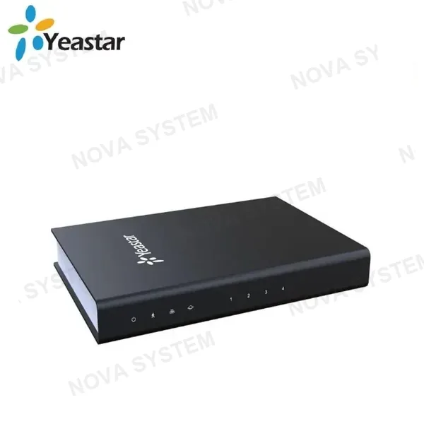Gateway analogico YEASTAR TA400 con 4 puertos FXS