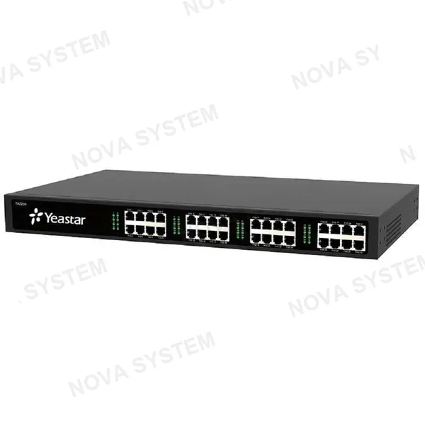 YEASTAR TA3200, Gateway Analógico 32 Puertos FXS VOIP