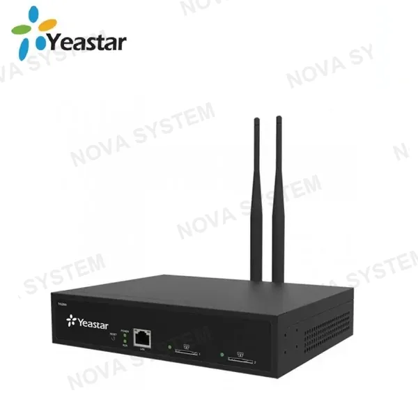 Gateway VOIP GSM YEASTAR TG200 con soporte para 2 tarjetas SIM