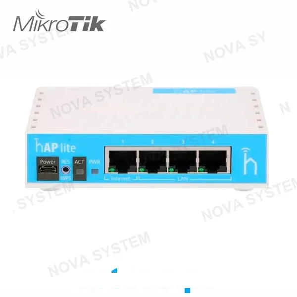 MIKROTIK MIKROTIK RB941-2nD HAP LITE Access Point Inalámbrico Doméstico 4 Puertos Ethernet