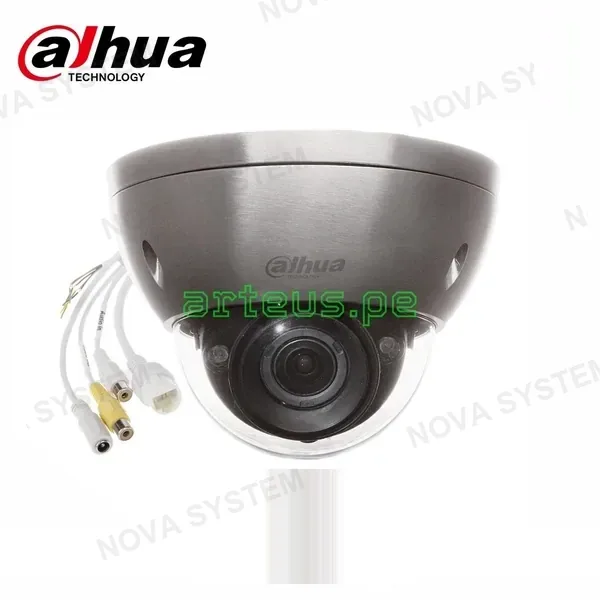 DAHUA DAHUA DH-IPC-HDBW8232EN-ZH-SL Cámara de vigilancia ip full hd domo 2mp anticorrosiva lente motorizada 2.7-13.5mm visión nocturna ir 30m ik10 ip68 acero inoxidable