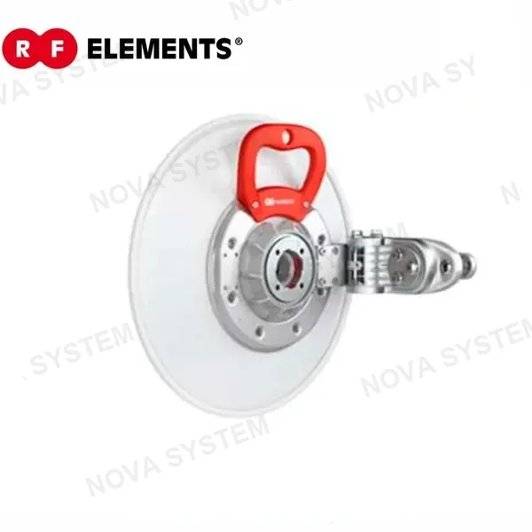 RF ELEMENTS UD-TP-27 Paquete de 2 antenas ultradish de 27.5 dbi, conector tipo twistport y montaje innovador, 5180 - 6400 mhz