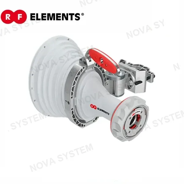 RF ELEMENTS AH2030-TP Antena asimétrica tipo cuerno de 30° 20.5 dbi
