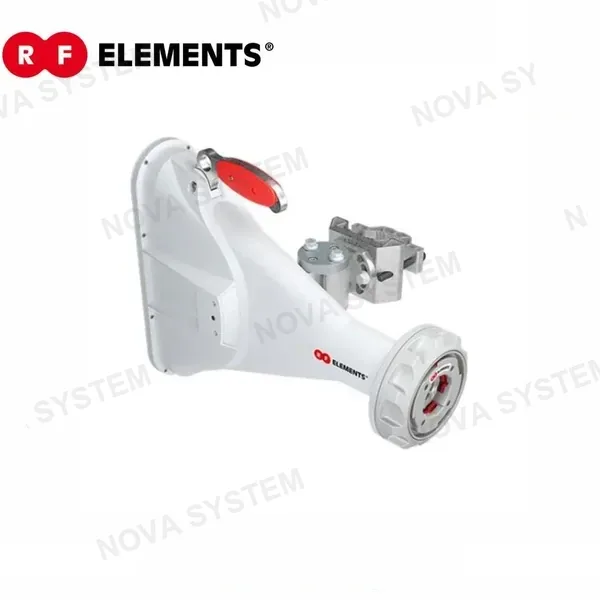 RF ELEMENTS HG3-TP-A60-V2 Antena asimétrica tipo cuerno de 60° 17 dbi 5180-6000 mhz
