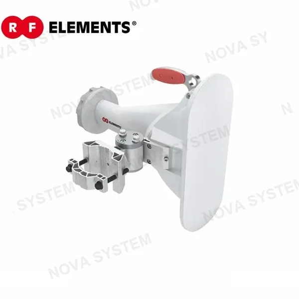 RF ELEMENTS HG3-TP-A90-V2 Antena asimétrica tipo cuerno de 90° 16 dbi 5180-6000 mhz