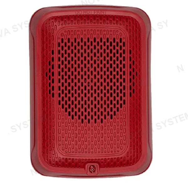 SYSTEM SENSOR SPRL Parlante para pared rojo