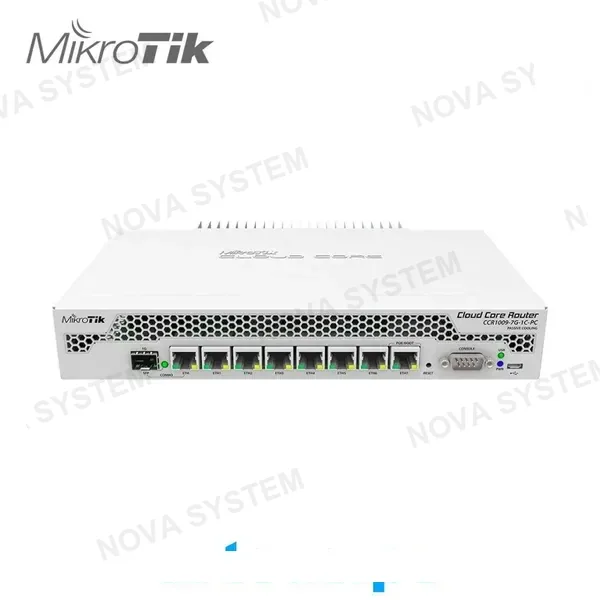 MIKROTIK MIKROTIK CCR1009-7G-1C-1S+PC Router 7 Puertos Gigabit Ethernet 2 GB de RAM