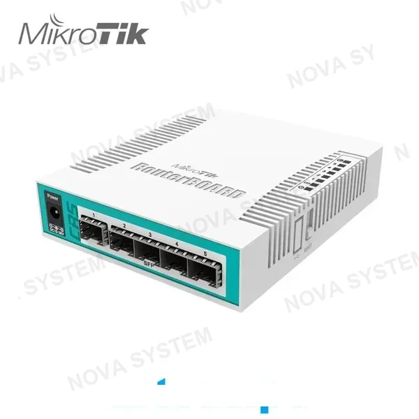 MIKROTIK CRS106-1C-5S Switch Inteligente 5 Ranuras SFP