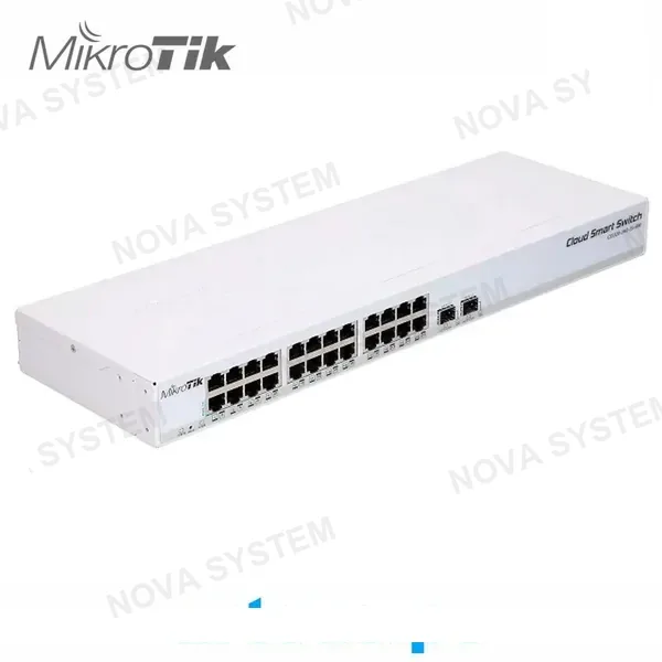 MIKROTIK MIKROTIK CSS326-24G-2S+RM Switch 24 Puertos SwOS Y 2 Puertos SFP+