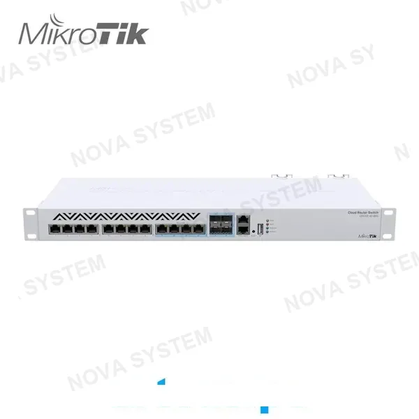 MIKROTIK MIKROTIK CRS312-4C+8XG-RM Switch 8 Puertos de 10 Gigabit Ethernet, 4 Puertos SFP+